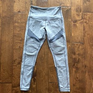 Zella Moto grey leggings size Medium